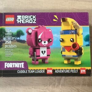 Lego Brick Headz Fortnite Cuddle Team Leader Adventure Peely 40760